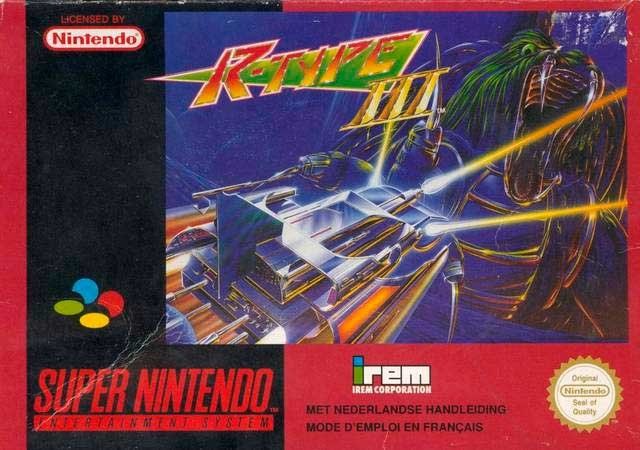 Portada de R-Type III para SNES (PAL Europa)