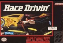 Portada de Race Drivin para SNES (USA)