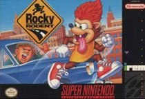 Portada de Rocky Rodent para SNES (USA)