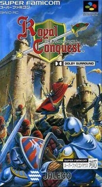 Portada de Royal Conquest para SNES (Japón)