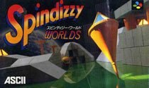 Portada de Spindizzy Worlds para SNES (Japón)