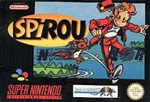 Portada de Spirou para SNES (PAL Europa)