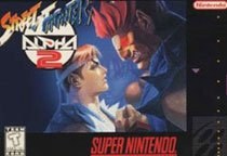 Portada de Street Fighter Alpha 2 para SNES (USA)