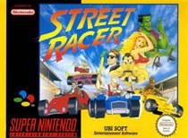Portada de Street Racer para SNES (PAL Europa)