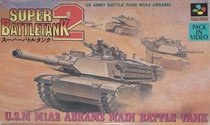 Portada de Super Battletank 2 para SNES (Japón)