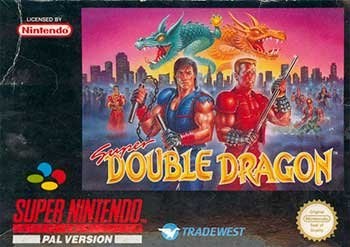 Portada de Super Double Dragon para SNES (PAL Europa)