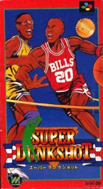 Portada de Super Dunk Shot para SNES (Japón)