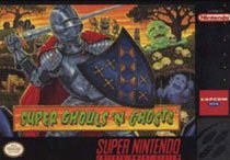 Portada de Super Ghouls 'n Ghosts para Super Nintendo (NTSC USA)