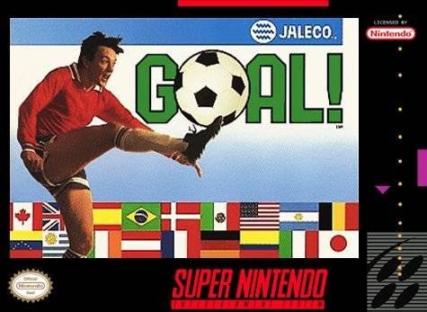 Portada de Super Goal para SNES (USA)