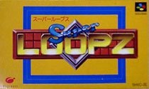 Portada de Super Loopz para SNES (Japón)