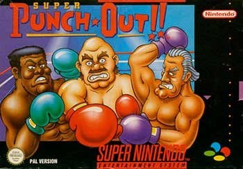 Portada de Super Punch Out para SNES (Japón)