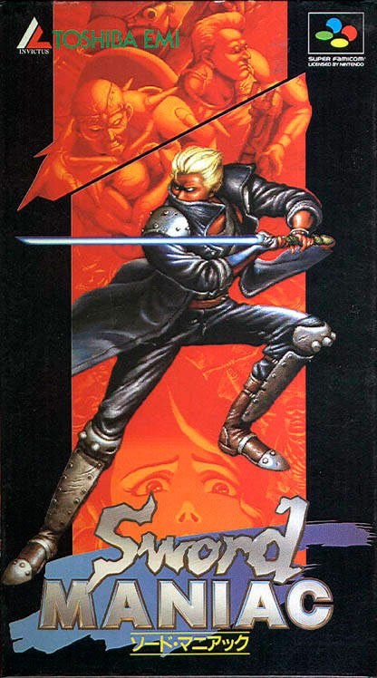 Portada de Sword Maniac para SNES (Japón)