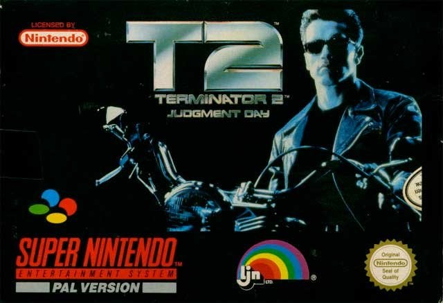 Portada de Terminator 2: Judgment Day para SNES (PAL Europa)