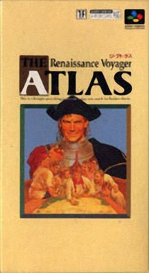 Portada de The Atlas Renaissance Voyager para SNES (Japón)