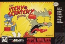 Portada de The Itchy and Scratchy Game para SNES (USA)