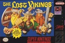 Portada de The Lost Vikings para SNES (USA)