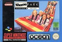 Portada de Theme Park para SNES (PAL Europa)