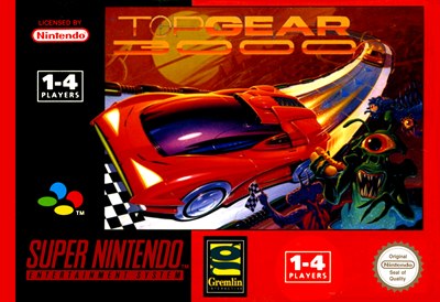 Portada de Top Gear 3000 para SNES (PAL Europa)