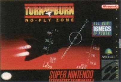 Portada de Turn and Burn No Fly Zone para SNES (USA)