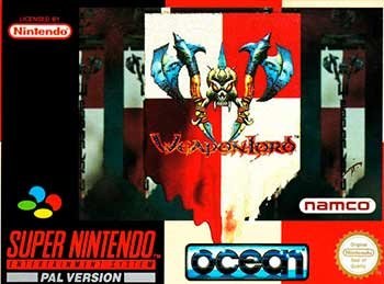 Portada de Weaponlord para SNES (PAL Europa)