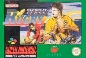 Portada de World Class Rugby para SNES (PAL Europa)