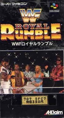 Portada de WWF Royal Rumble para SNES (Japón)