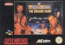 Portada de WWF WrestleMania: The Arcade Game para SNES (PAL Europa)