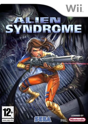 Portada de Alien Syndrome para Wii (PAL España)