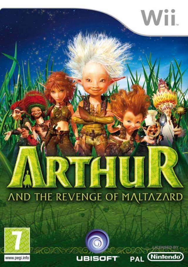 Portada de Arthur and the Revenge of Maltazard para Wii (PAL España)