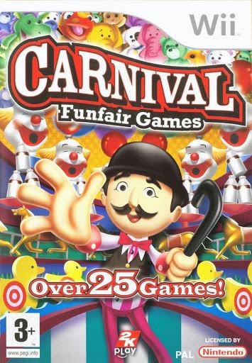 Portada de Carnival Funfair Games para Wii (PAL España)
