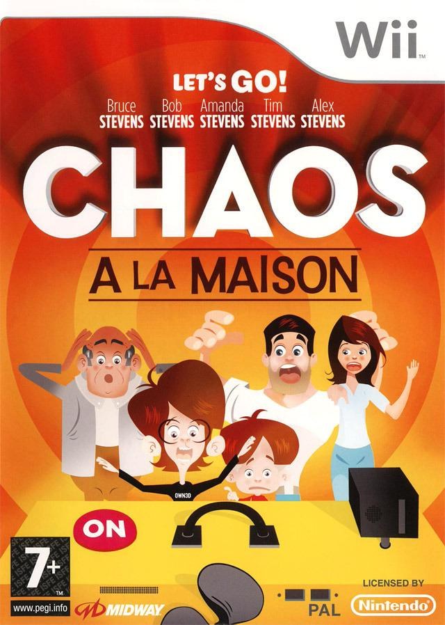 Portada de Chaos a La Maison para Wii (PAL España)