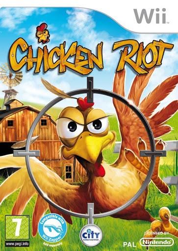 Portada de Chicken Riot para Wii (PAL España)