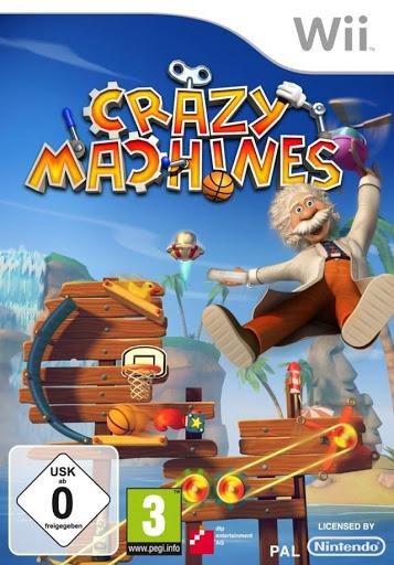 Portada de Crazy Machines para Wii (PAL España)