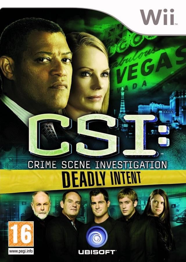 Portada de CSI: Crime Scene Investigation: Deadly Intent para Wii (PAL España)