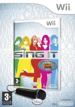 Portada de Disney Sing It para Wii (PAL España)