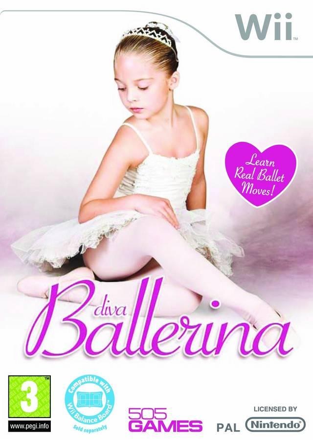 Portada de Diva Ballerina para Wii (PAL España)