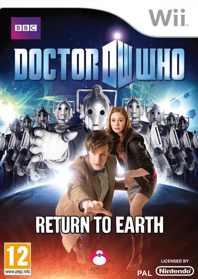 Portada de Doctor Who: Return to Earth para Wii (PAL España)