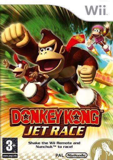 Portada de Donkey Kong Jet Race para Wii (PAL España)
