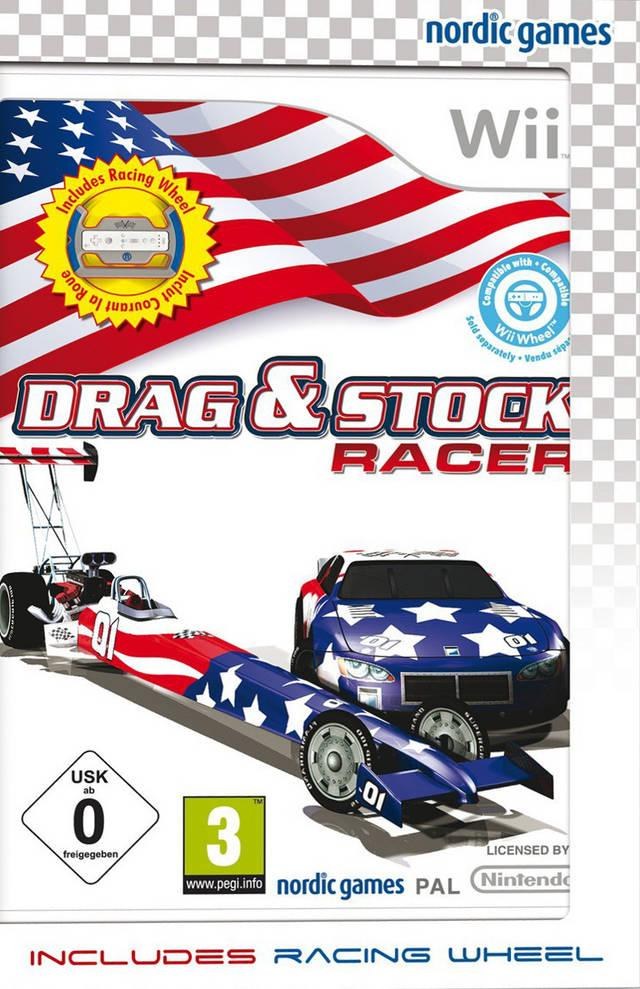 Portada de Drag and Stock Racer para Wii (PAL España)