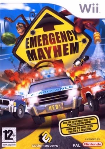 Portada de Emergency Mayhem para Wii (PAL España)