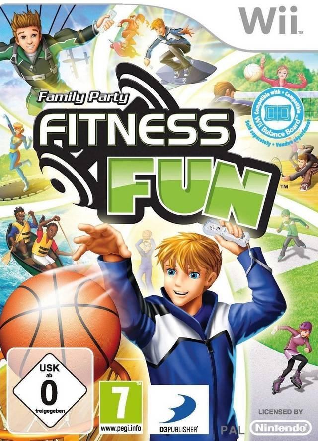 Portada de Family Party: Fitness Fun para Wii (PAL España)