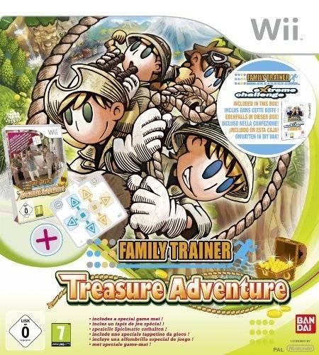 Portada de Family Trainer: Treasure Adventure para Wii (PAL España)