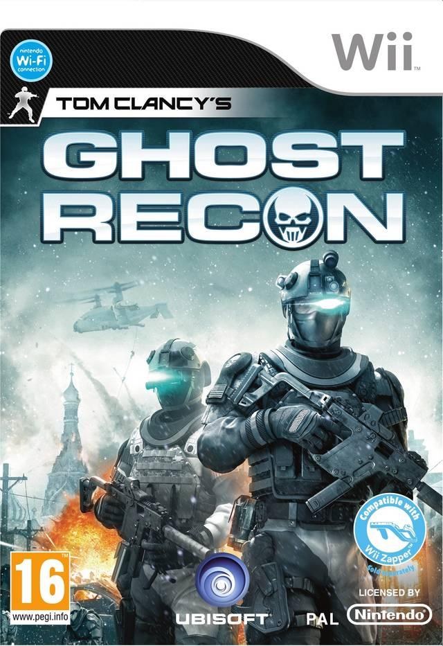 Portada de Ghost Recon para Wii (PAL España)