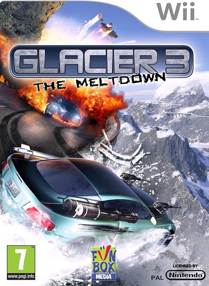 Portada de Glacier 3: The Meltdown para Wii (PAL España)