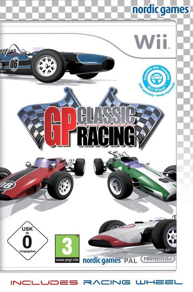 Portada de GP Classic Racing para Wii (PAL España)