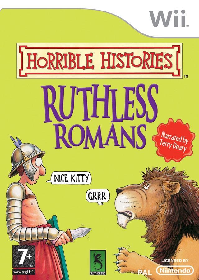 Portada de Horrible Histories: Ruthless Romans para Wii (PAL España)