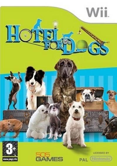 Portada de Hotel for Dogs para Wii (PAL España)