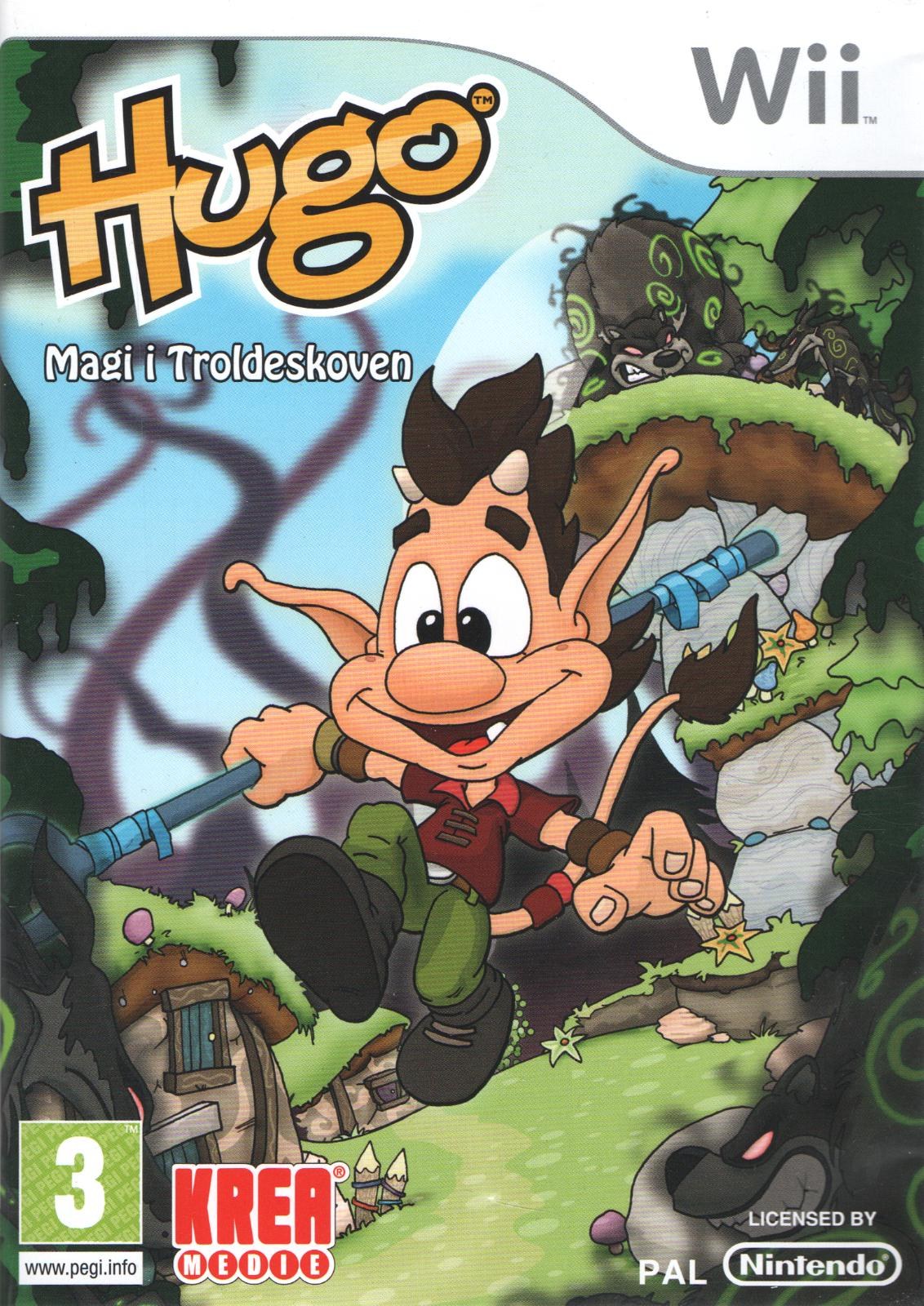 Portada de Hugo: Magic In The Trollwoods para Wii (PAL España)
