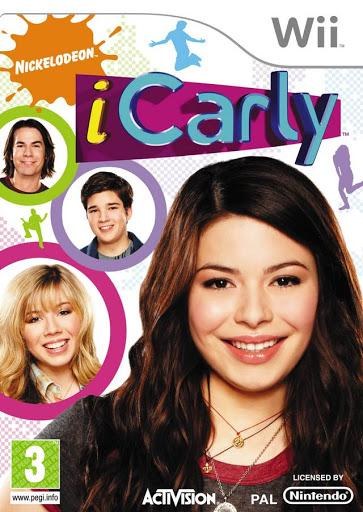 Portada de iCarly para Wii (PAL España)