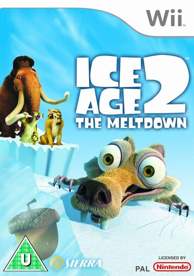 Portada de Ice Age 2: The Meltdown para Wii (PAL España)